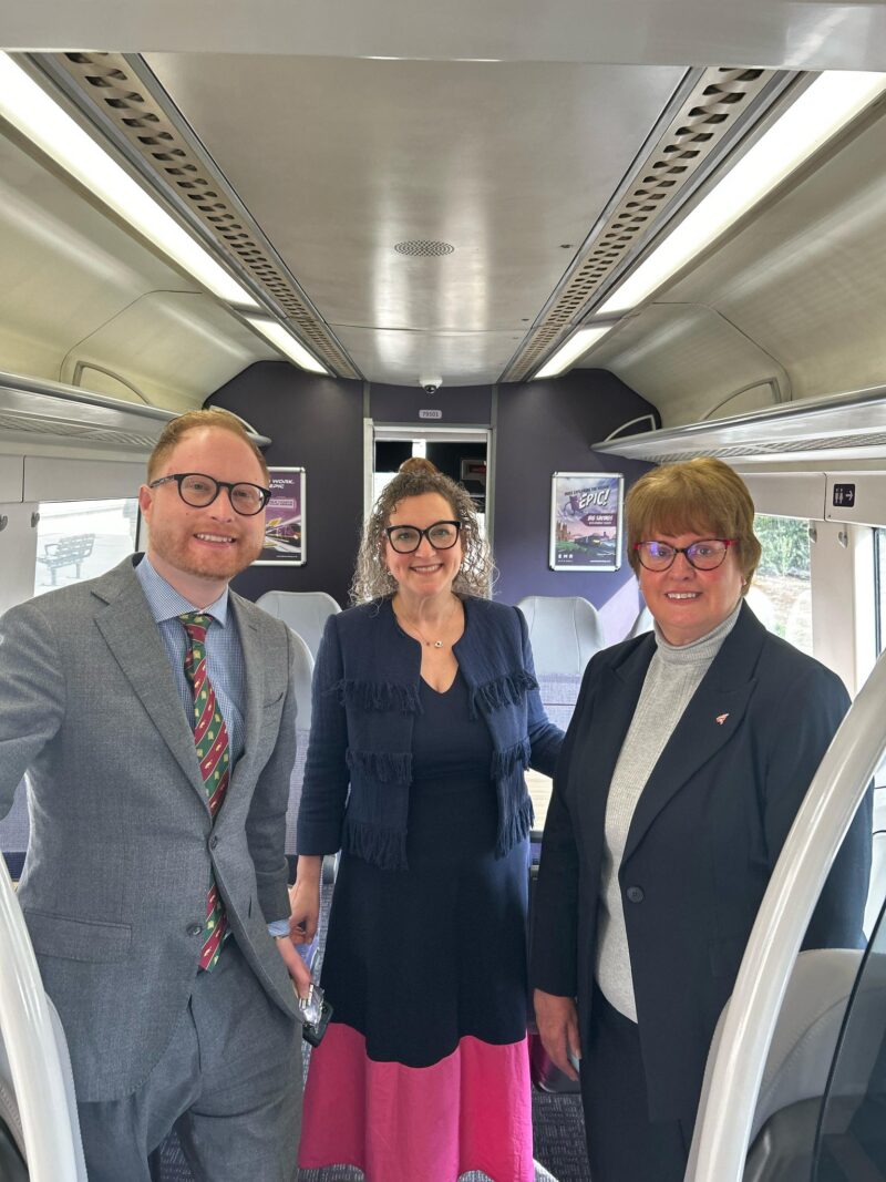 Class 170 refurbished train.