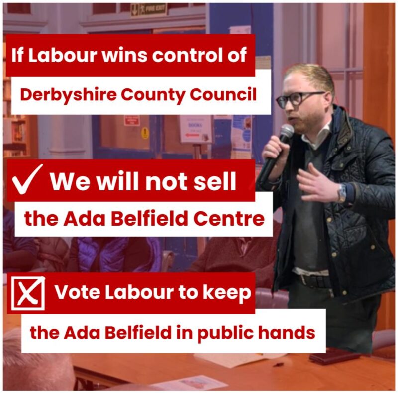 Jonathan Davies MP at Belper Together hustings.