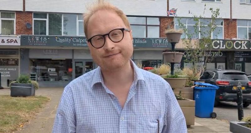 Jonathan Davies MP in Spondon