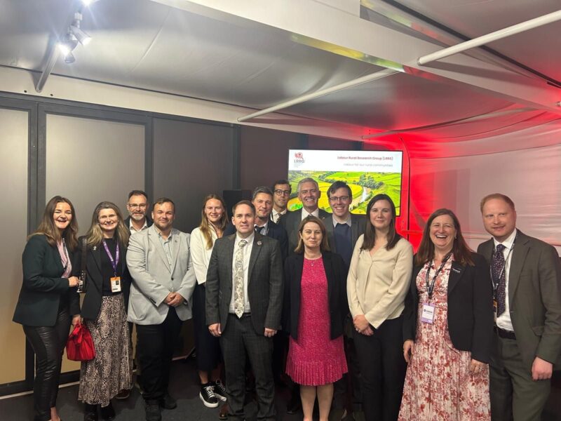 Jonathan Davies MP with Labour Rural Research Group and National Farmers Union.