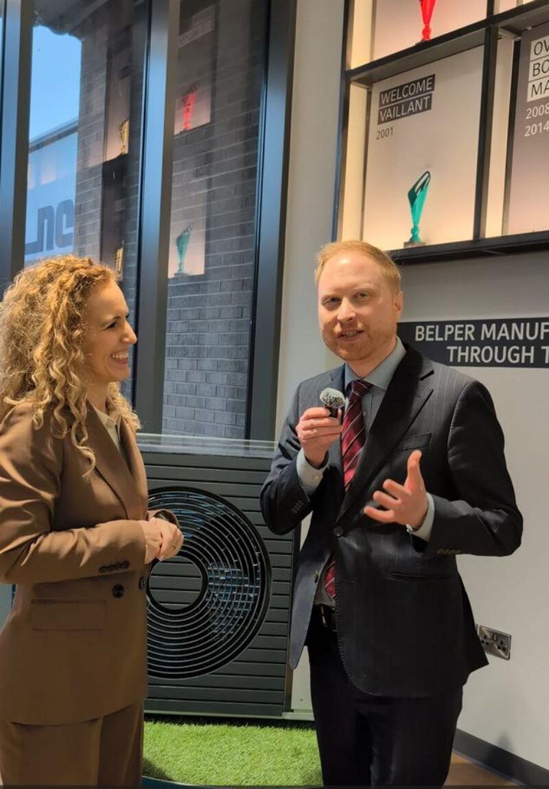 Climate Minster Katie White OBE MP and Jonathan Davies MP